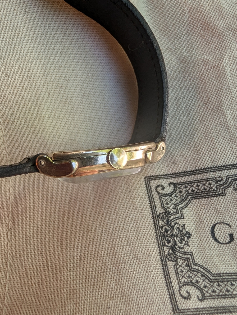 Vintage 1948 Bulova 10K Rose Gold Filled Watch Works Great!! Newly Serviced - Picture 11 of 14